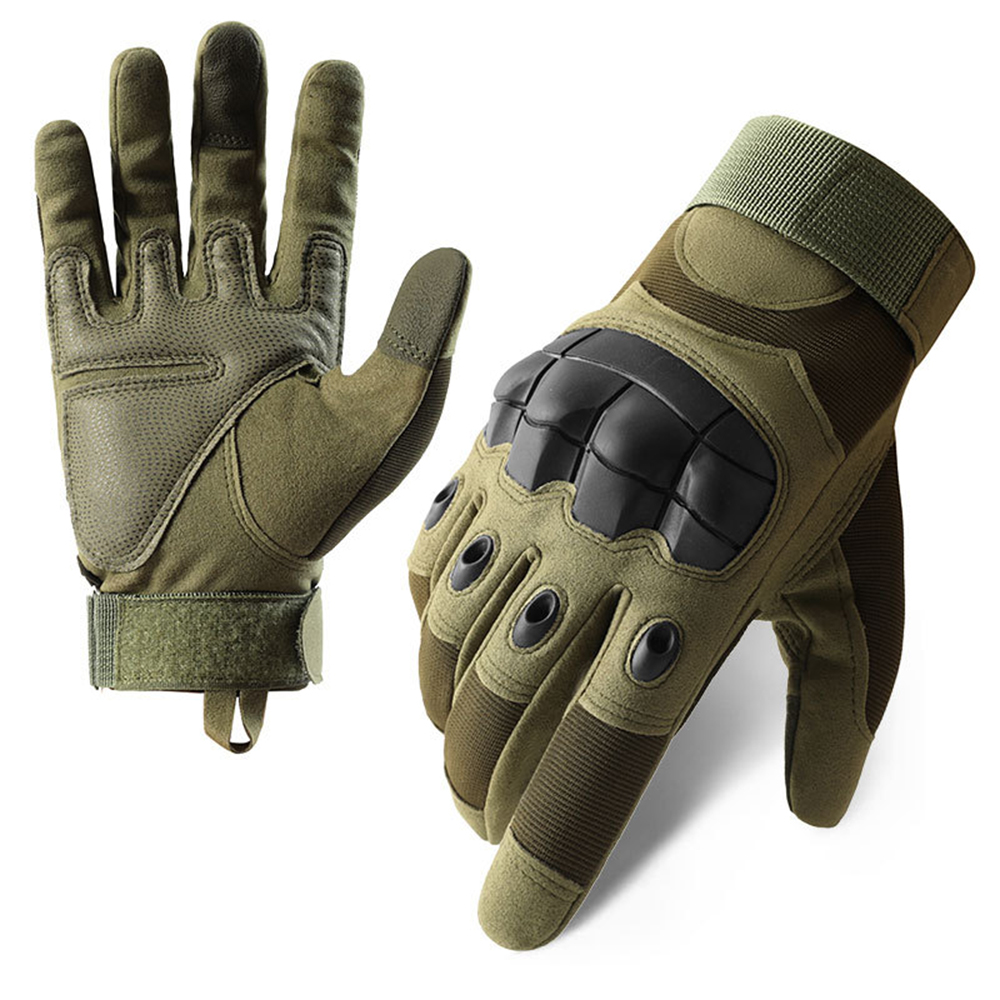 Motorcycle Gloves Men Touch Sc - огляд і ціна Leather Driving Glove
